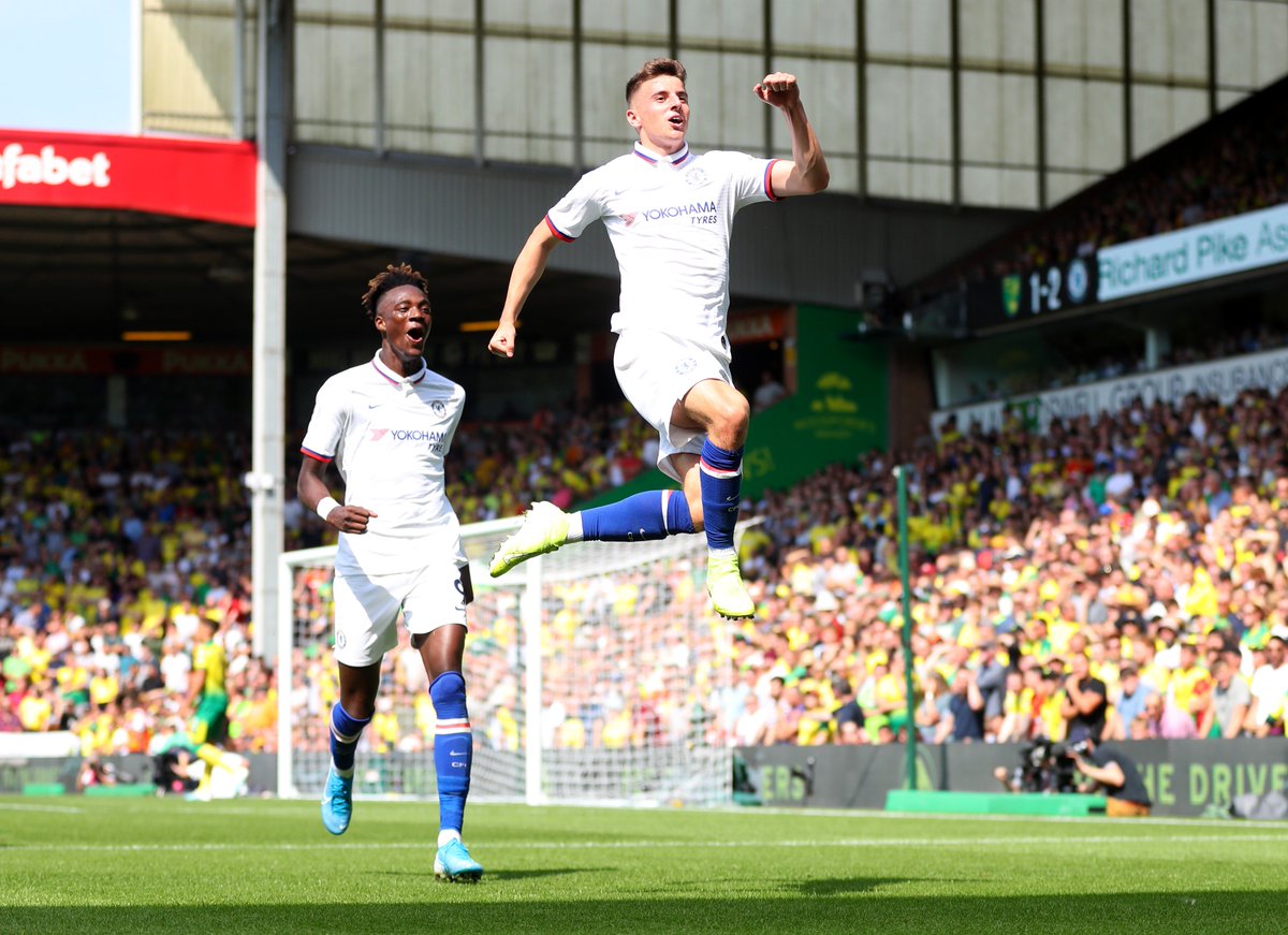 ChelseaFC's tweet photo. Two of our own. 😍

#NORCHE https://t.co/LxoyHP9zX8