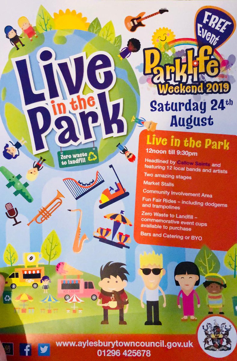 Come and see us today at Parklife in Aylesbury!