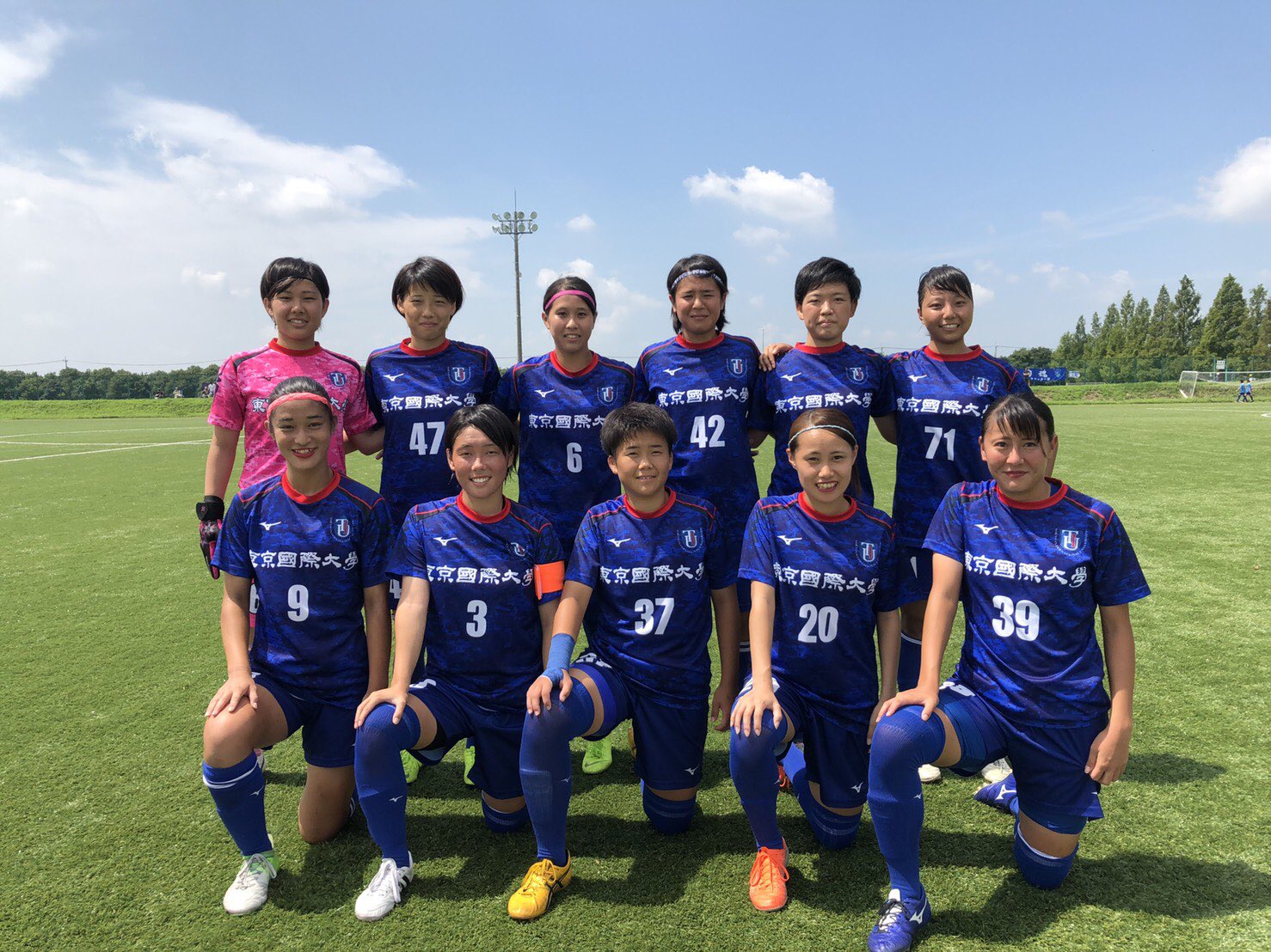 東京国際大学女子サッカー部 8月24日 土 11 00 キックオフ Vs 東洋大学 東洋大学板倉キャンパスサッカーグラウンド 第33回関東大学女子サッカーリーグ戦 1部 試合結果 東京国際大学 Vs 東洋大学 前半 1 0 後半 1 1 合計 2 1 得点 失点 13分