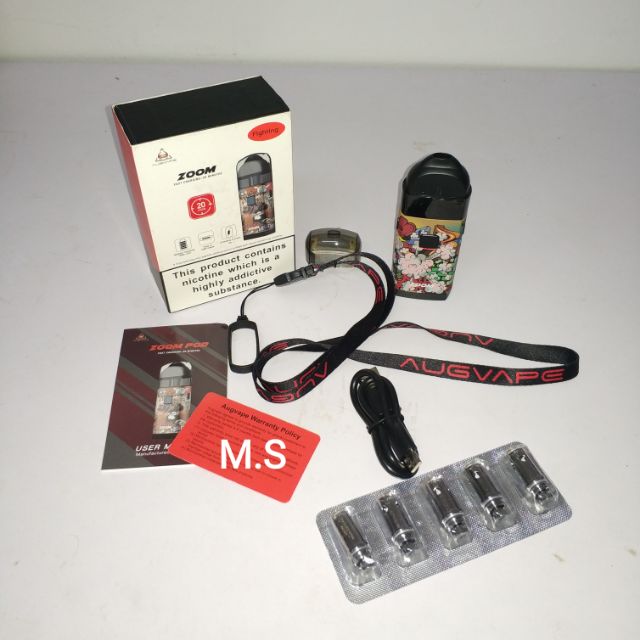 madshamrin's tweet photo. I'm selling Zoom Pod AugVape with freegift. for RM120.00. Get it on Shopee now! https://t.co/VjpQ61DKff #ShopeeMY https://t.co/I79QZo9lqS
