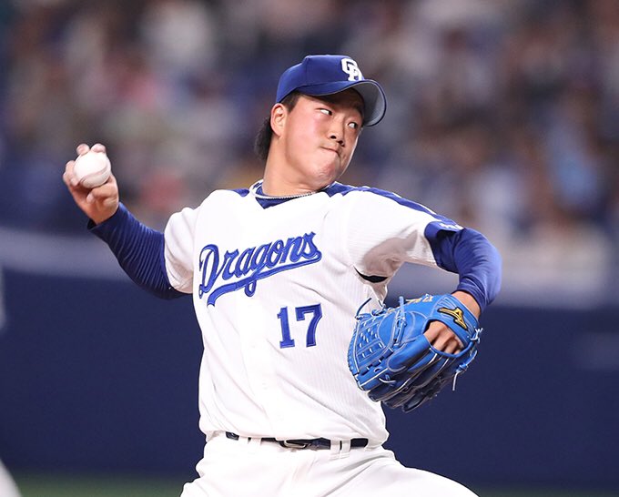 yomeane's tweet photo. 今、テレビ中継でドラゴンズの試合を見ています⚾️

柳投手、同じ父を亡くしたものとして応援しています👍

なかなか10勝目が遠いですが、去年、一昨年のことを思えばがんばってるのではないかなと思います👌

これからも力強い投球を期待してます🤲

#柳裕也 
#中日ドラゴンズ https://t.co/R7esmXgS4g