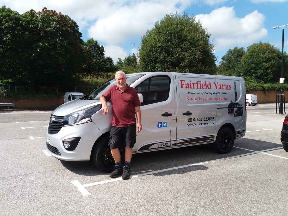 Got the new van now. Really missed not having One this past fortnight. #Fairfield Yarns.