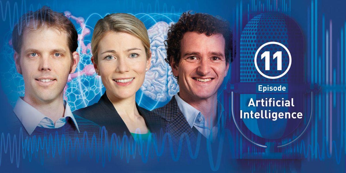ETH_en's tweet photo. #ArtificialIntelligence and #MachineLearning make us look at human intelligence in a new light. In this podcast, we talk to the ETH professors Benjamin Grewe, Simone Schürle, and Thomas Hofmann about the advantages and the dangers of #AI. https://t.co/cZ3QHTV4Ri https://t.co/rpxPycPp9T