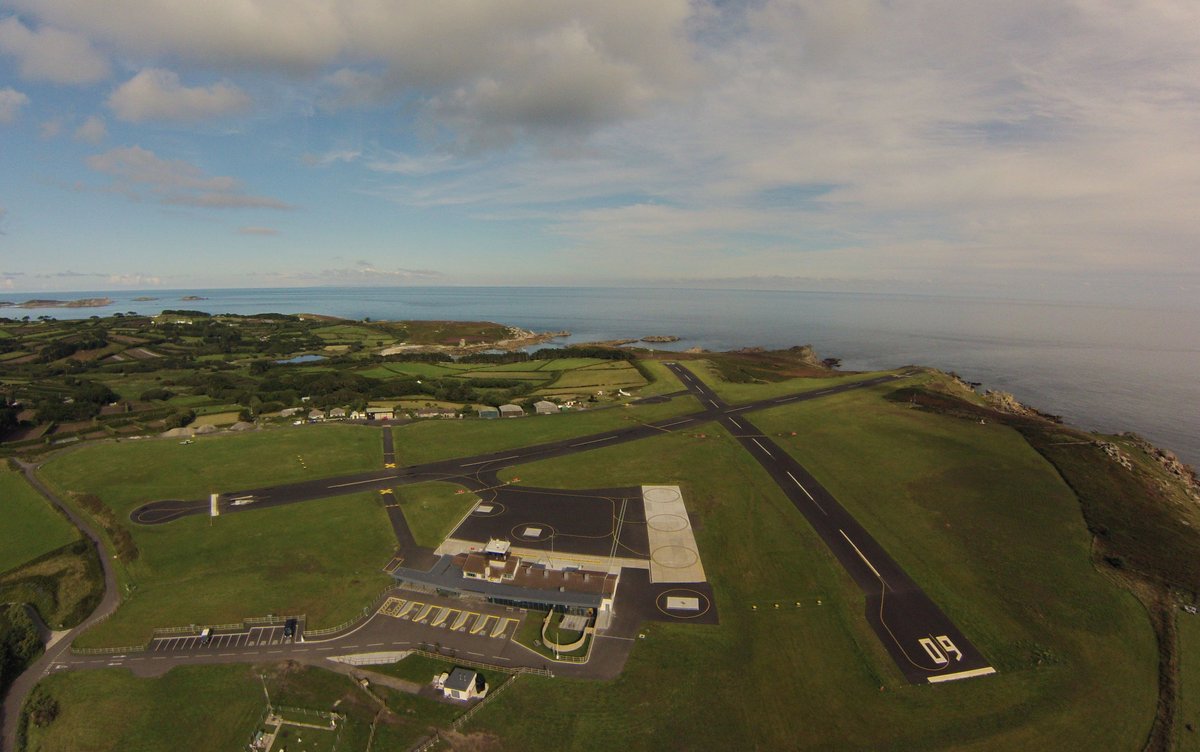 Taking in the whole of St Marys Airport. #Scilly