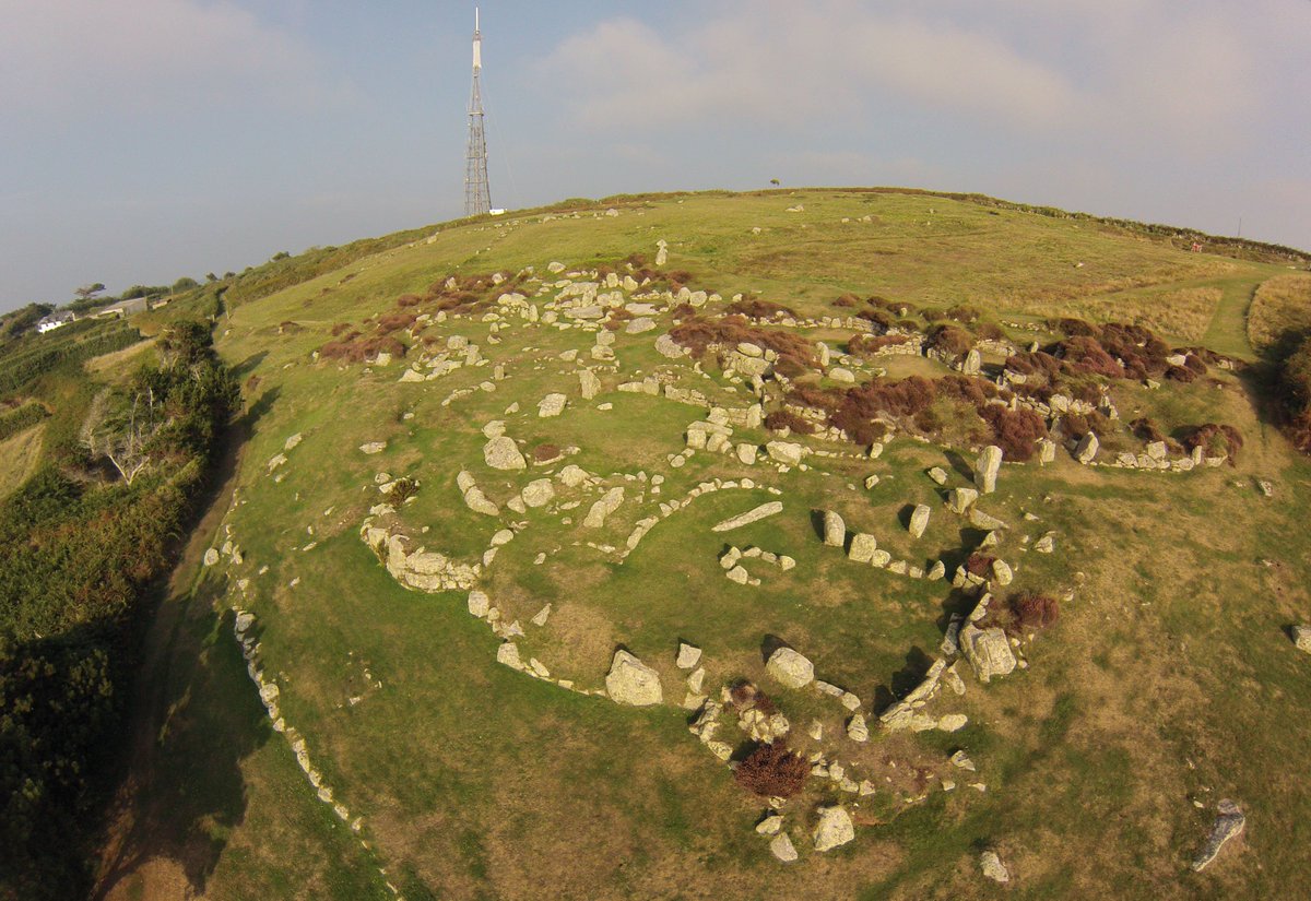 Slightly closer than previous shots...... Bants Carn Ancient Village #Scilly