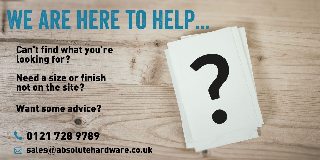 We pride ourselves on fantastic customer service &amp; are always willing to help our customers.

Not sure on a size, need advice, can't find something on the site?

Contact us today - 0121 728 9789
🌐bit.ly/2OHm31b

#hinges #pulley #homeimprovement #diy #diyproject #garden