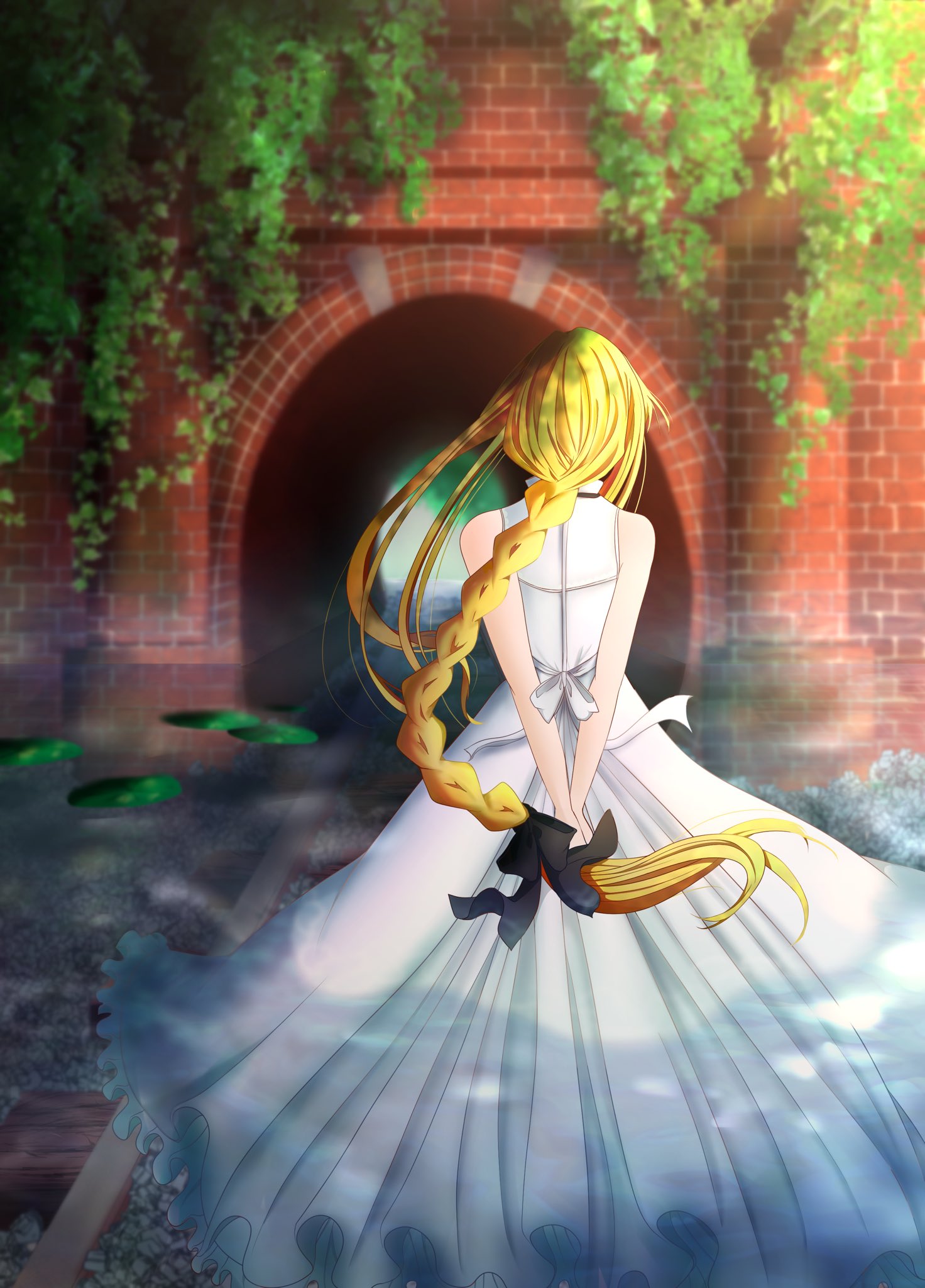 夜ノ間 絵が上手くなりたい 黄金の夢 九連さん Kuren Ai Ss 主催の企画にイラスト部門で参加させていただきます ラスト4枚目はノスタルジックな雰囲気で 白いワンピースの女の子 夏の白ワンピネップリ折本企画19 T Co 7crvtmbgid