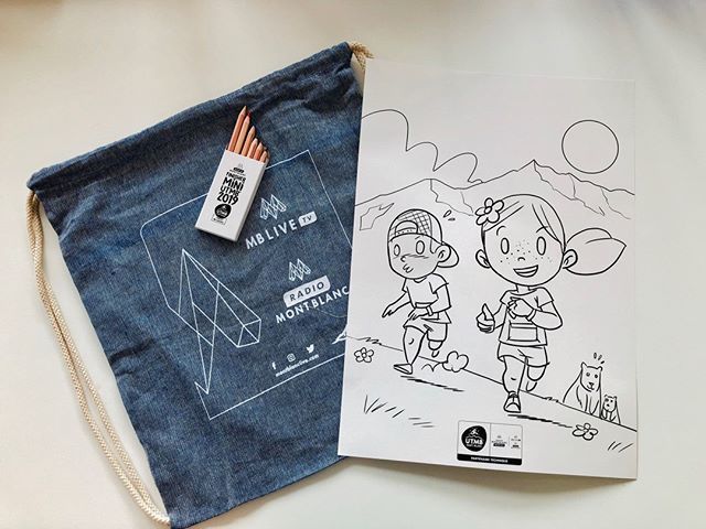 RadioMontBlanc's tweet photo. Découvrez en exclusivité les cadeaux #Finisher pour les #MiniUTMB® 👌🏃♂️⠀
🌱 Dans une démarche écologique, l'affiche a été imprimée sur un papier recyclé, les crayons fabriqués à partir de bois durable #MadeInFrance et le sac conçu en coton recyclé. ♻⠀
.⠀
.⠀
@utmbmontblan… https://t.co/Ag3QIxWPQp