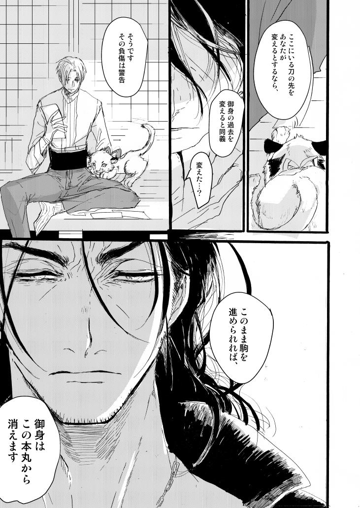 サンプル3 審神者の顔めちゃくちゃ出ますしめちゃくちゃ喋ります。