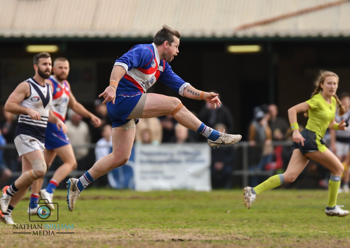 5 goals in his final game and an emotional farewell for <a href="/northernfnl/">Northern FNL</a> and <a href="/BundooraFNC/">Bundoora Bulls FNC</a> legend Gary Moorcroft after 172 games and 3 flags in 9 memorable seasons at the Bulls.  <a href="/NorthHeidelberg/">North Heidelberg SC</a> comfortably won by 55 pts, and next week play old foes Heidelberg in the Qual Final.