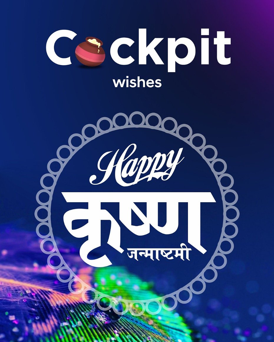 Cockpit07458859's tweet photo. We, the teamof Cockpit would like to wish all of you a very happy #janmasthami

Have the best day :)
 
#janmasthamispecial 
#Cockpit
#services
#eventworld
#events
#festivities
#celebration https://t.co/3lF8vjdzYC