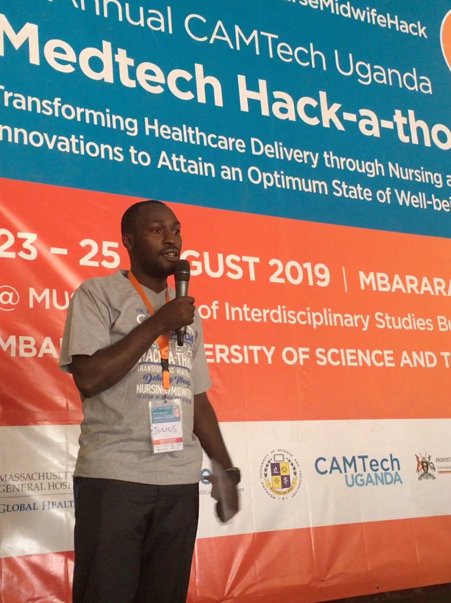 CamtechUganda's tweet image. Participant pitches have begun! We are identifying issues in patient communication, medication delivery and more to start hacking on! #nursemidwifehack @CAMTechMGH @OlsonKristian1 @NursingNow2020