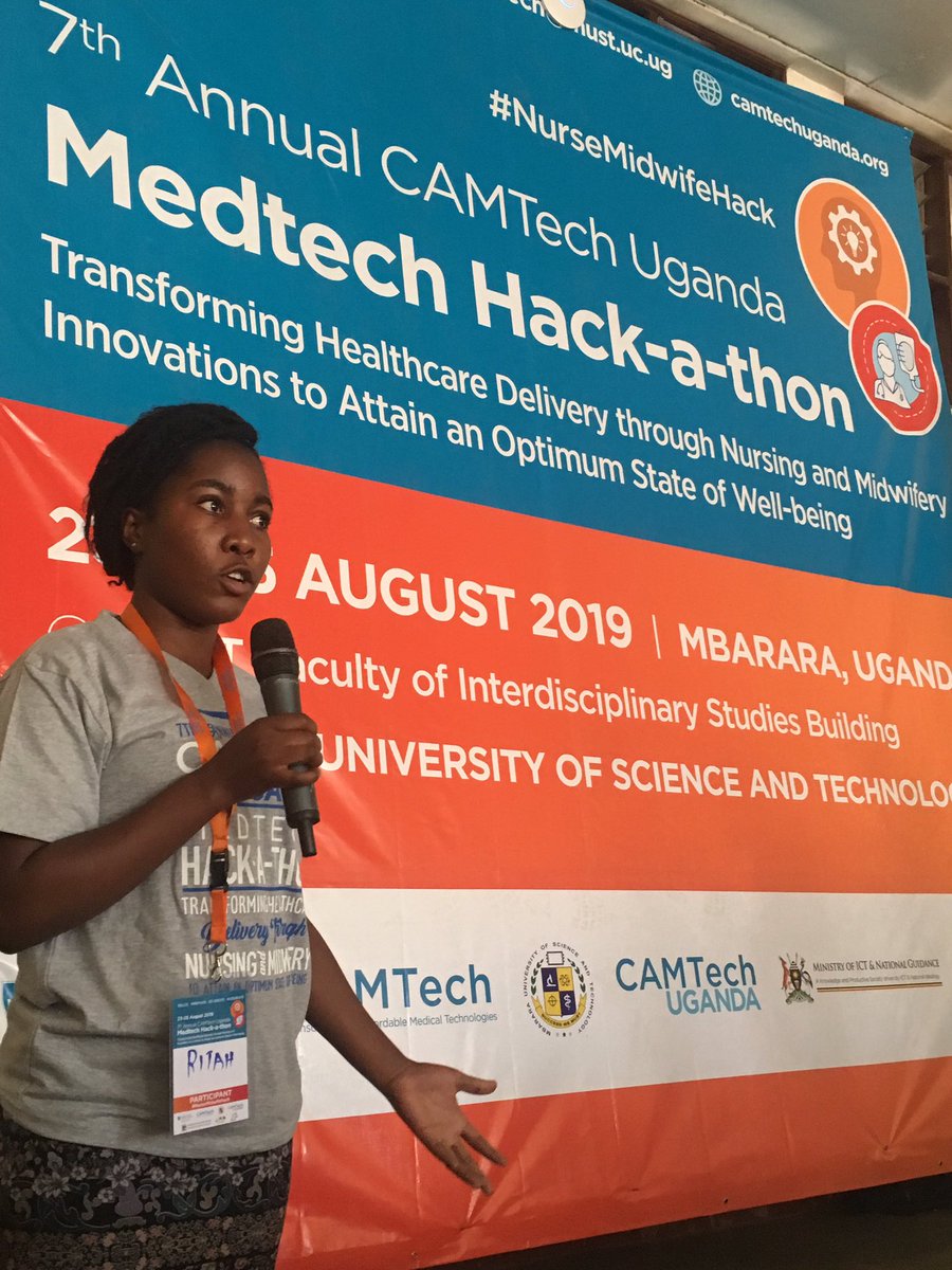 CamtechUganda's tweet image. Participant pitches have begun! We are identifying issues in patient communication, medication delivery and more to start hacking on! #nursemidwifehack @CAMTechMGH @OlsonKristian1 @NursingNow2020