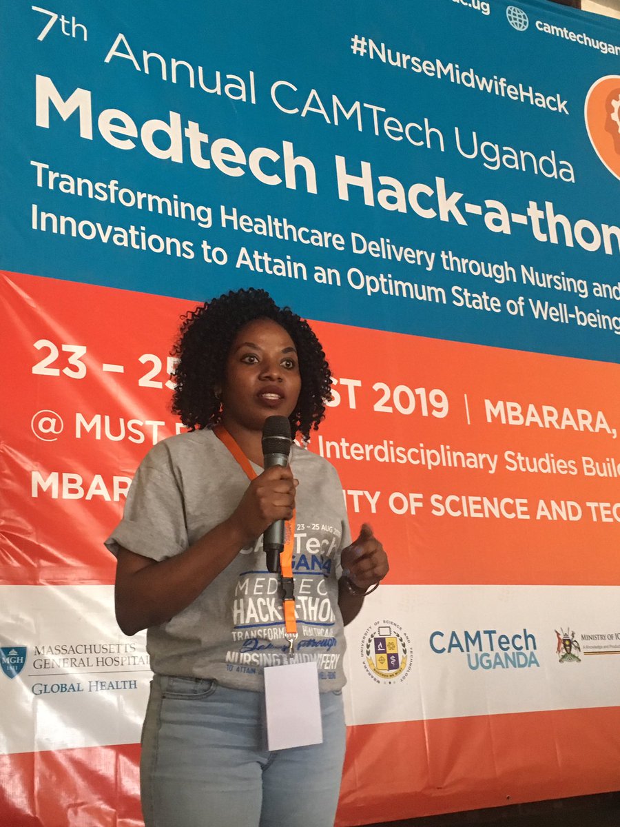 CamtechUganda's tweet image. Participant pitches have begun! We are identifying issues in patient communication, medication delivery and more to start hacking on! #nursemidwifehack @CAMTechMGH @OlsonKristian1 @NursingNow2020