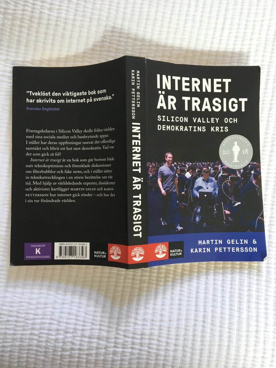 dovblad's tweet image. Veckans boktips....