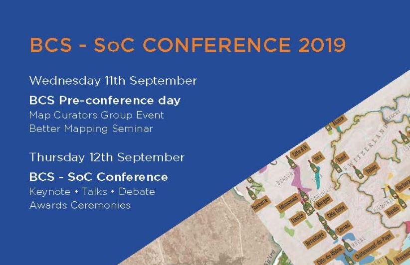OrdnanceSurvey's tweet image. Did you know that we&apos;re hosting the @bcsweb and @CartoSoc annual conference next month? ow.ly/82Tw50vH9CP #bettermapping #BCSSOC2019