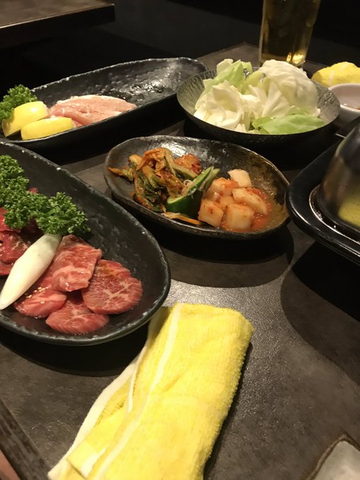 わーい焼肉だー🙌 