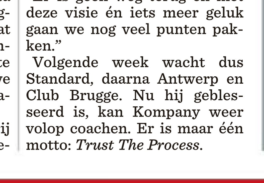 gdleuven's tweet photo. Naar het schijnt, kan #Kompany zich nu volledig focussen op het coachen (Jurgen #Geril in @sportwereld_be). Tiens, een trainer moet toch een diploma hebben? Wat denkt de chef voetbal? Staat #anderlecht weer boven alle regels? @ludovandewalle
#gnkand @ProLeagueBE @CouckeMarc https://t.co/pWRUwolxqa