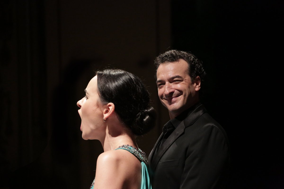 Rof_Pesaro's tweet photo. 📸 Yesterday afternoon the last concert of this #ROFXL was with #AnnaGoryachova and #SimoneAlberghini with @OrchestraRossin conducted by #AlessandroBonato. The programme included music by #Bellini, #Rossini and #Donizetti https://t.co/kpK1jLumnP