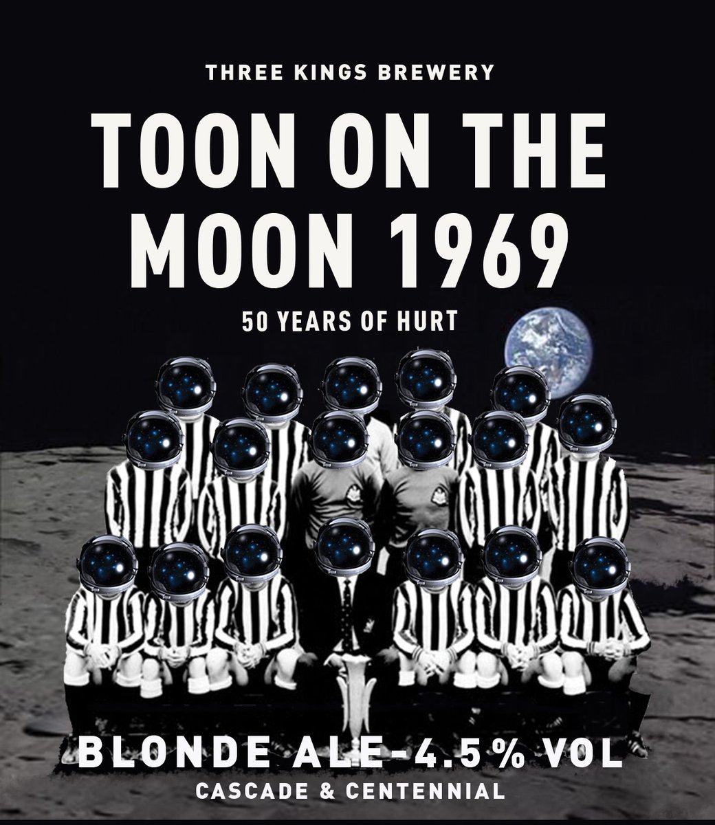 Toon on the Moon 1969! 4.5% Blonde. New Cask Beer Out Soon.