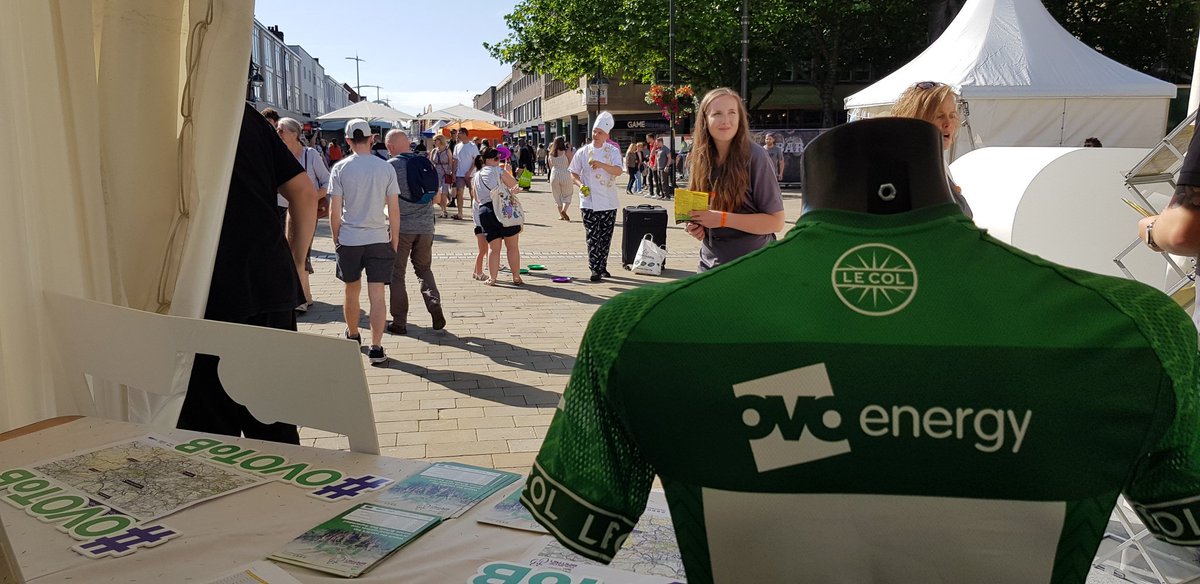 peterdhodges's tweet photo. Find out more about St8 of @TourofBritain @BoltonFoodFest today 🚴 #OVOToB https://t.co/Vfi6P7odso https://t.co/4mjjo5k3U7