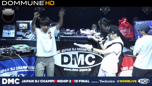amayan's tweet image. DJ松永さん、DMC JAPAN2019優勝の瞬間！！
#DMC #dommnue