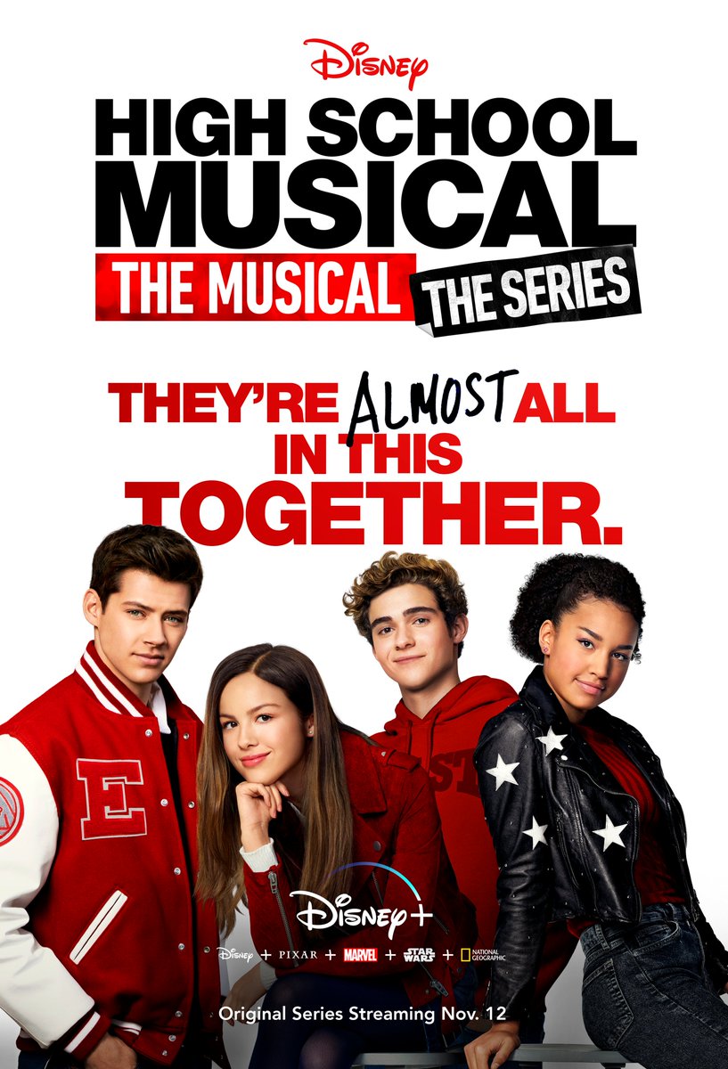 ディズニー チャンネル公式 アメリカで始まる新動画サービス Disneyplus の新ドラマ High School Musical The Musical The Series のメインキャストに やりすぎ配信 ビザードバーク のオリビア ロドリゴと アンディ マック のソフィア