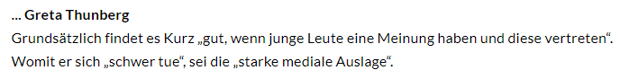 GeorgHanisch's tweet photo. #Kurz zu #Thunberg:
@sebastiankurz tut sich schwer mit der "starken medialen Auslage."
Die @volkspartei ist für den Ausverkauf der Zukunft, @GretaThunberg kämpft für die Zukunft.
#FridaysForFuture #AmazonFires #Klimaschutz #week4future
https://t.co/1SdIx1NQ1K https://t.co/9kamis2H7d