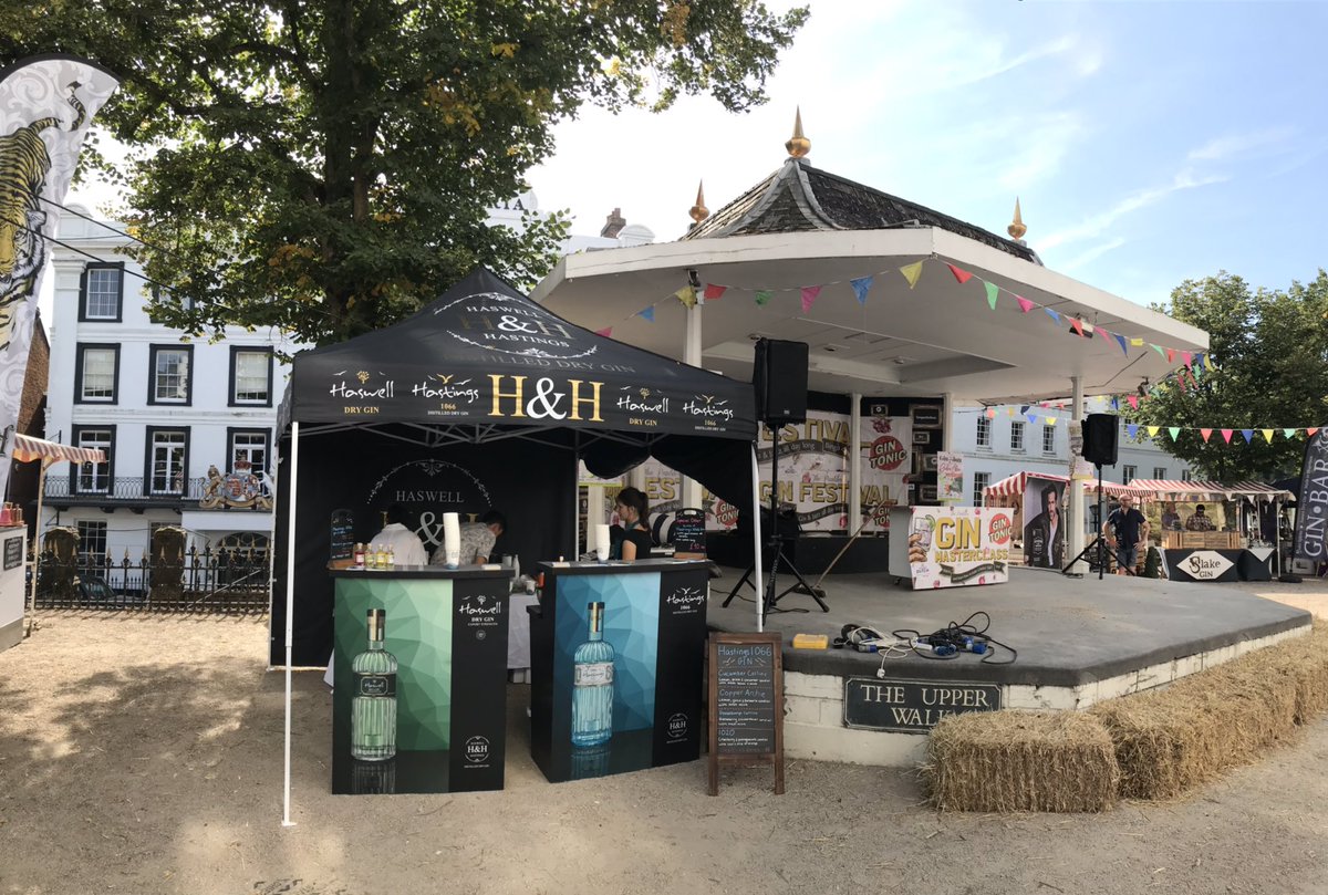 Tunbridge Wells Gin &amp; Jazz Festival 24th - 25th August. Great weather too !!