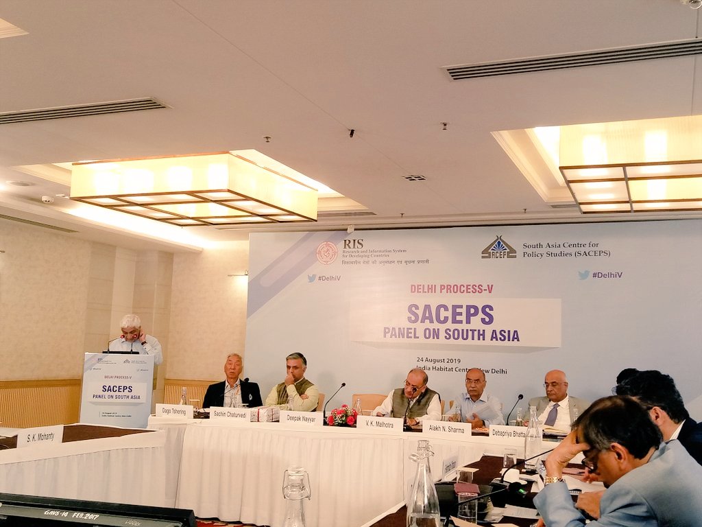 kamleshg841's tweet photo. Focus should be given on manufacturing sector as it has great elasticity of employment generation than other sectors said Prof. @profdnayyar at #DelhiV #SACEPS pannel on #SouthAsia @RIS_NewDelhi @Sachin_Chat  @sabya_saha https://t.co/fX7gTKlwoN