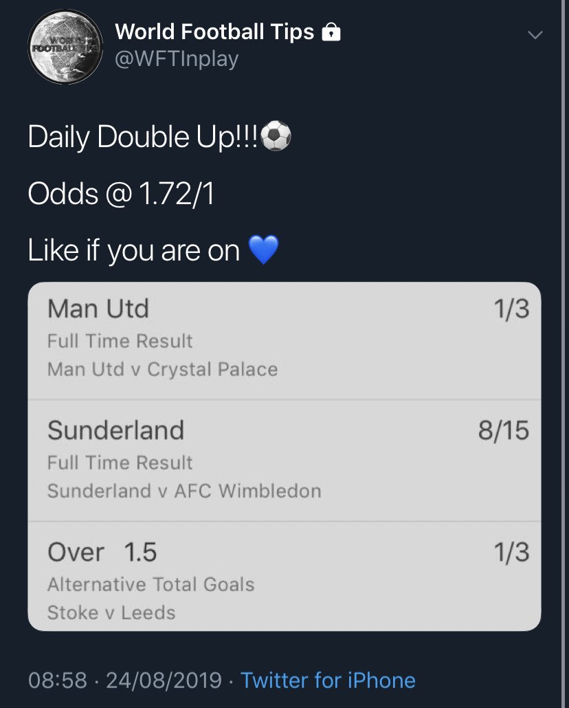 WFootballTips tweet picture