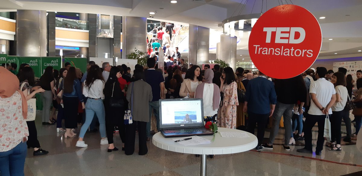 ahmedalyousify's tweet image. Come to our booth #TEDTranslators at #TEDxNishtiman2019 
@TEDxNishtiman