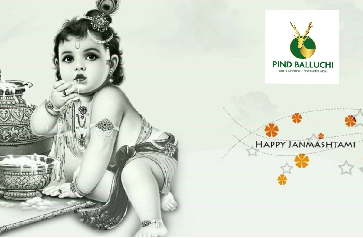 PindBalluchiGoa's tweet photo. #HappyJanmashtami #janmashtami2019 #KrishnaJanmashtami #harekrishna 

Team #PindBalluchiGoa wishes you all Happy Janmashtami https://t.co/HuZ5BaBb70