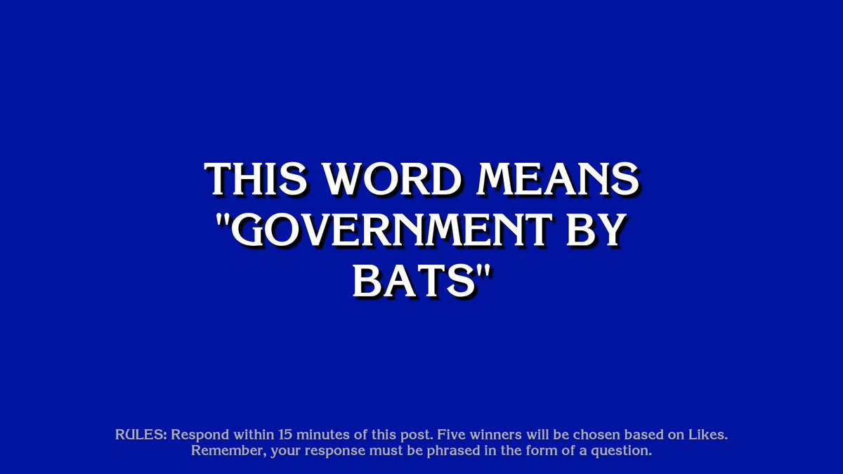 Endless Jeopardy (@endlessjeopardy) on Twitter photo 