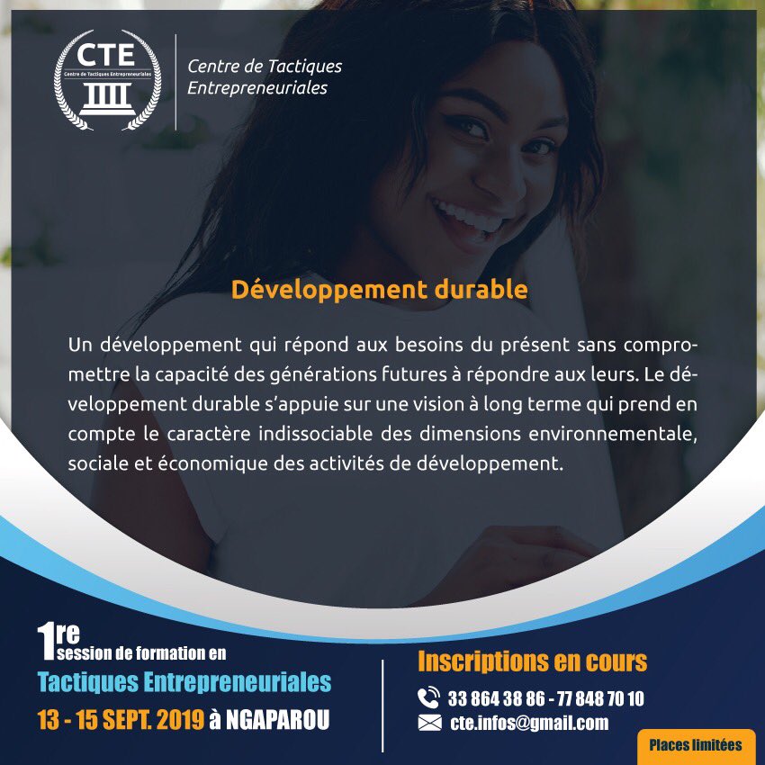 CTEAfrique's tweet photo. #developpement #Durabe  #Entrepreneurship #Innovation #Communication #Digital #Inspiration #Success #Kebetu #cte #Sadarwa #Group #Agence #Senegal #Tactiques #Centre  #Management #Fun
Lien d’inscription : https://t.co/yUJZJAkGWF
Téléphone : 77 848 70 10
Email : cte.infos@gmail.com https://t.co/zxuxxckirR