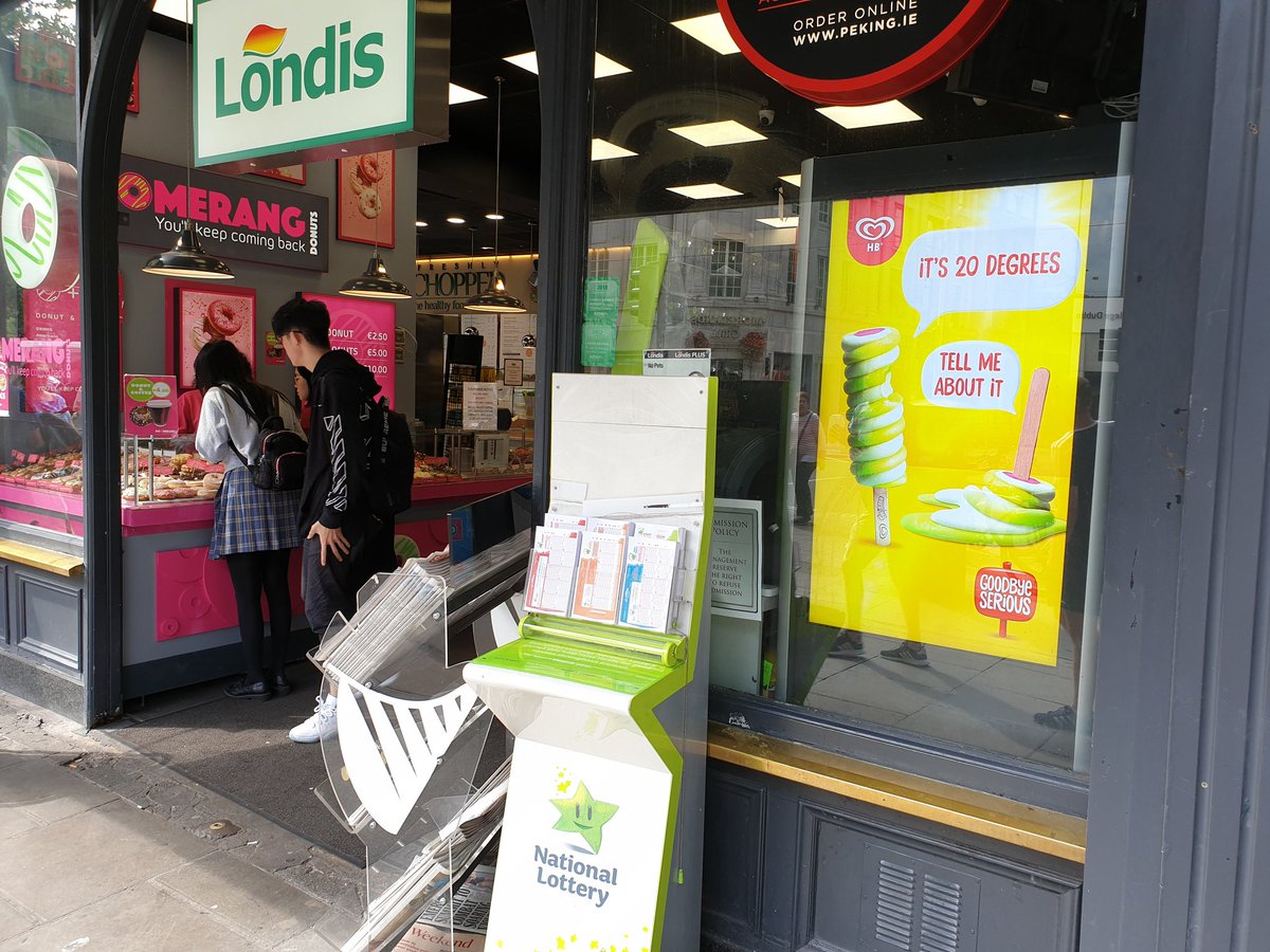AdtowerLtd's tweet photo. It's 20 Degrees in Dublin! Large scale dynamic thermal activation with @HBIreland across our Convenience Store Network. #GoodByeSerious #DynamicDOOH
Thanks to the guys in @KineticIreland & @MindshareIRL https://t.co/kEXebRbbat
