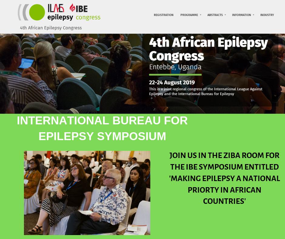 EpilepsyCongres's tweet photo. #AEC2019 delegates there is an @IBESocialMedia symposium on this afternoon in the Ziba room at 14.30. It will focus on developing the capacity of epilepsy chapters in Africa enabling them to advocate for improvement in care &amp; changes in health policy #FutureImprovements #Epilepsy https://t.co/DjejMwJvZq