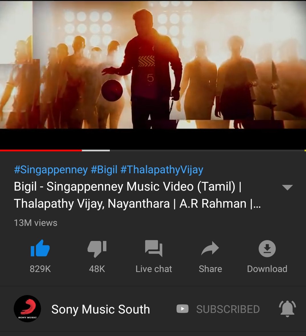 Joel04154431's tweet photo. #SingappenneyHits13MViews
#BigilWomenAnthem #bigilfirstsingle https://t.co/28wge7XikZ