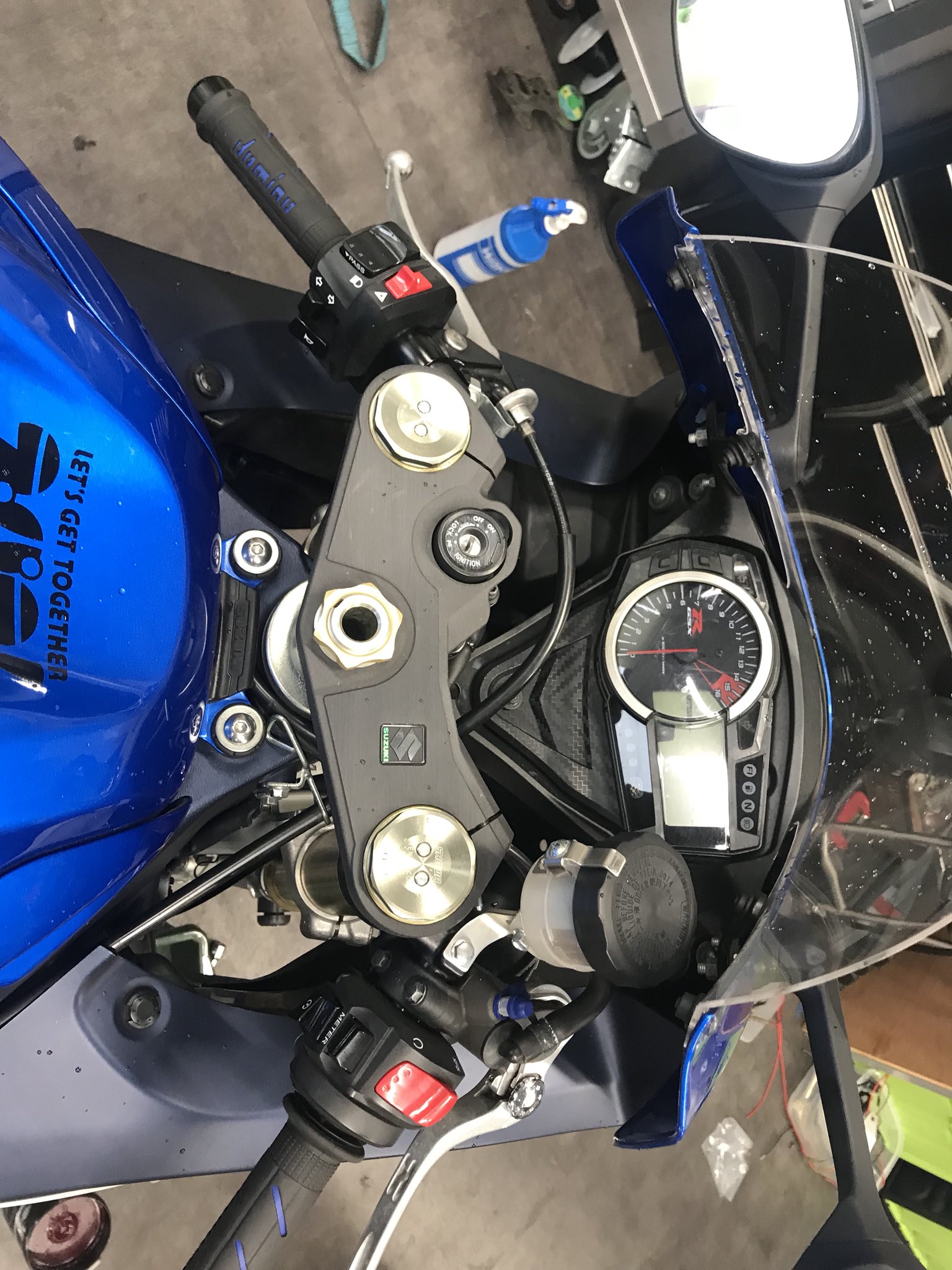ZETA フライトトップブリッジ GSX-R600 GSX-R750 | tigerwingz.com