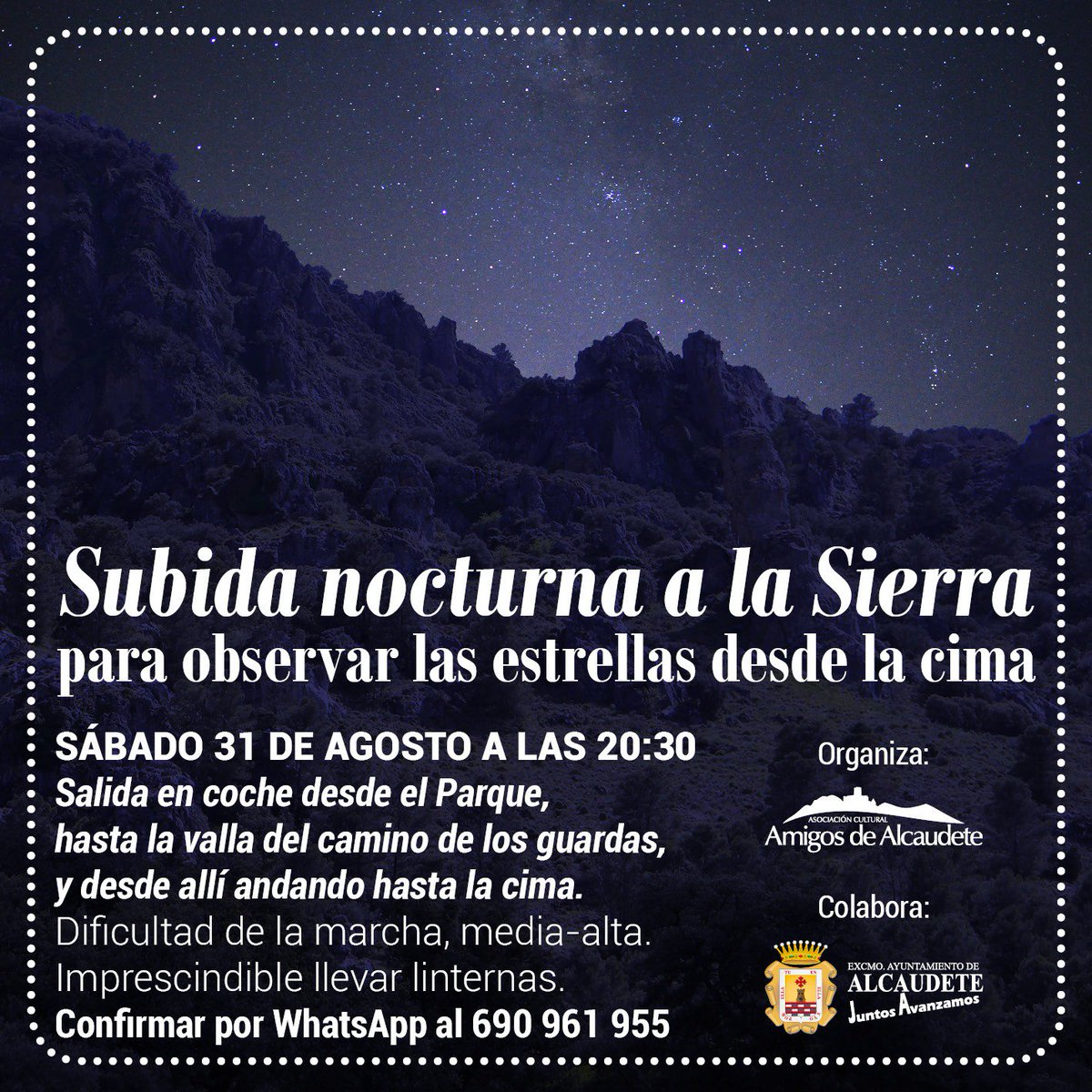 AmigosdeA's tweet photo. ANÍMATE a pasar una NOCHE de SÁBADO diferente!!!! #Alcaudete #Ada https://t.co/8uGQ0XAxBu