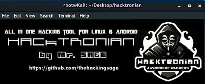InteraxisCA's tweet photo. Hacktronian - All In One Hacking Tool For Linux & Android #InteraxisCA https://t.co/MwD9bRPTBm https://t.co/841PlCfnHP