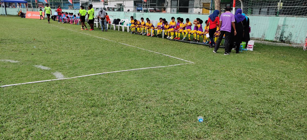 Dhiraagu Football Fiesta 2019 ge semi final match ah Dhondhooni little learners preschool dhathuru koffai. Mashaa Allah!