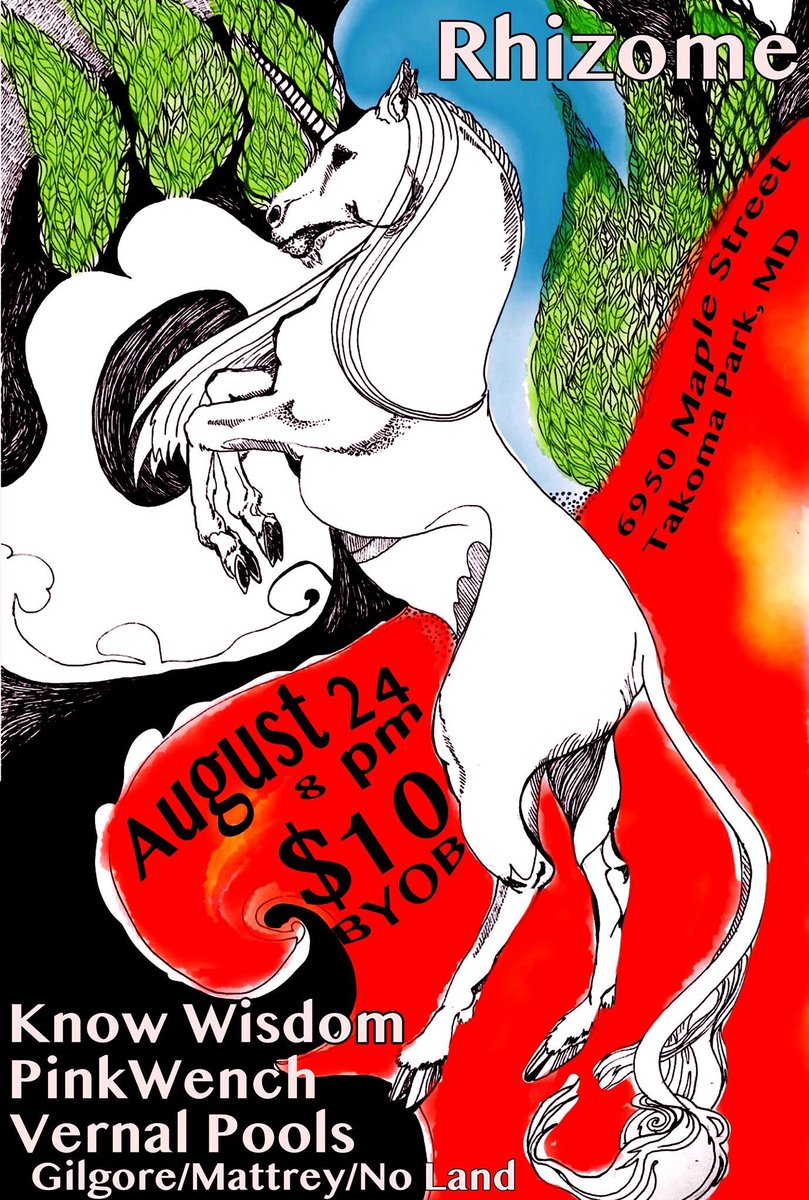 Rhizome tonight!!!