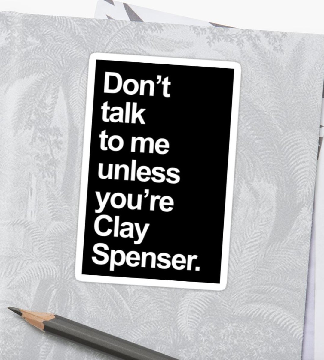 SEAL Team France 🇫🇷⚓️💟 (@sealteamfrance) on Twitter photo @NeilBrownJr <a href="/SEALTeamCBS/">SEAL Team</a> <a href="/AjBuckley/">Alexa Lairdriley</a> "Don't talk to me unless you're Clay Spenser" — iPhone case and stickers now available 💙 <a href="/maxthieriot/">Max Thieriot</a> <a href="/SEALTeamCBS/">SEAL Team</a> #SEALTeamFam
redbubble.com/fr/people/hitt…
redbubble.com/fr/people/hitt… @NeilBrownJr <a href="/SEALTeamCBS/">SEAL Team</a> <a href="/AjBuckley/">Alexa Lairdriley</a> "Don't talk to me unless you're Clay Spenser" — iPhone case and stickers now available 💙 <a href="/maxthieriot/">Max Thieriot</a> <a href="/SEALTeamCBS/">SEAL Team</a> #SEALTeamFam
redbubble.com/fr/people/hitt…
redbubble.com/fr/people/hitt…