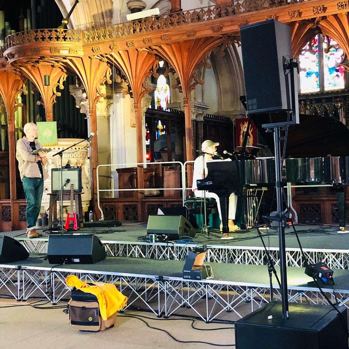LIVE at ST LAURENCE
Alexis Taylor (Hot Chip) soundchecking for tonight's show
#dbSoundscape