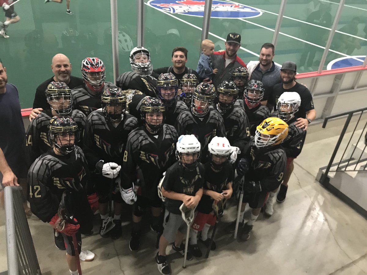 JR Wings ⁦<a href="/NLL/">NLL</a>⁩ Jr NLL tournament ⁦@kiel_matisz46⁩ ⁦@TendyBear33⁩ ⁦<a href="/Chris_Collins33/">Chris Collins</a>⁩ ⁦<a href="/NLLwings/">Philadelphia Wings</a>⁩ what a great day