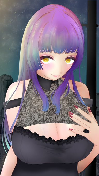 深夜1時の密会 #お姉さん #おっぱい #ビッチ #黒ギャル #胸チラ https://t.co/VrPkem5pX3 