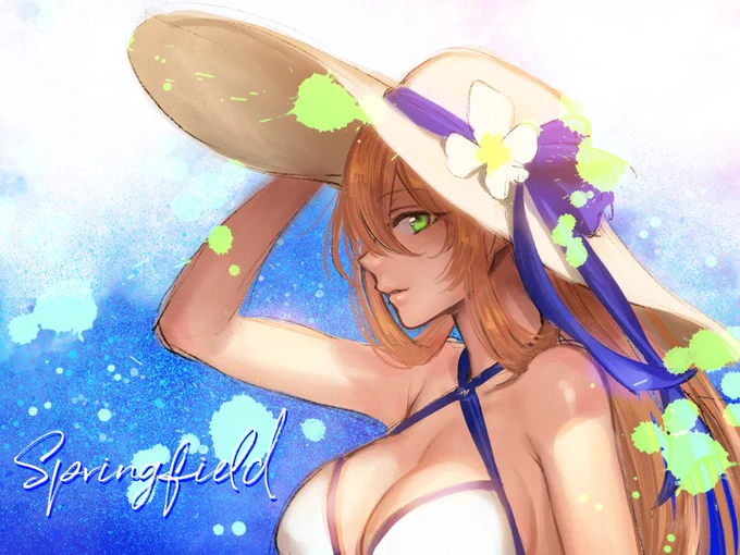 プロクリ意味わかんなくて色々ブラシ試した絵
を手直しした 