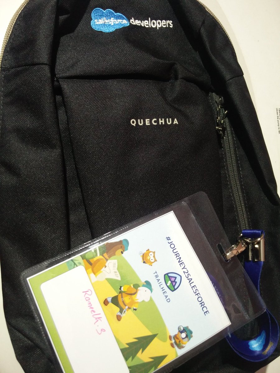 RanithKumarS's tweet image. It&apos;s alwys filld wd fun, learnin and cnct, 2day was hapnd 2 d fullest #journey2salesforce tnx🙏all @RoshanKotla @shashforce
@AbhiDevForce @NitishaRJ @Asmit_SF @pradeepsfdc99
@adityanaag @Shovan1308 @kavindrapatel @salesforce @SF_HYD_UG @trailhead
It&apos;s complt when u win kahoot😁😁