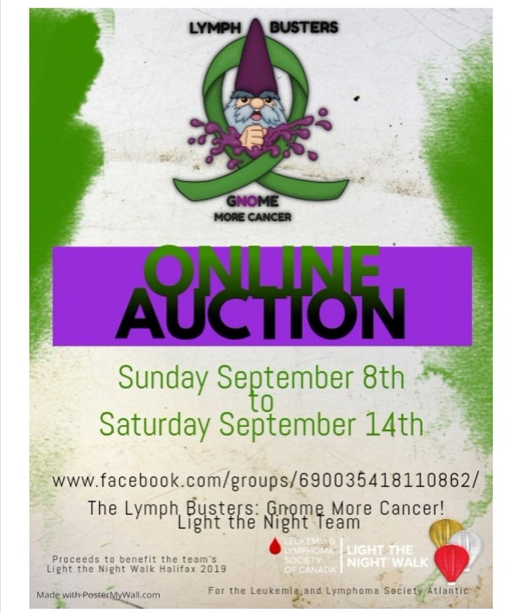 SweetlilSkunk's tweet photo. Soon! Join my Facebook group! #fundraising #llsc #leukeminaandlymphomasociety #ltn #lightthenight #cancersurvivor #auction https://t.co/7hy1mtlmHA